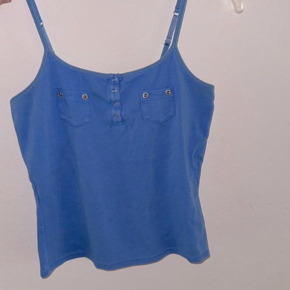 Express Tops - Tank Top by Express, Blue, EUC-There is some Fading on Edges, Adjustable…(CL)
